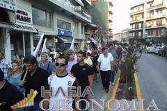 Πύργος: Νέα πορεία εργαζομένων, του ΠΑΜΕ, Φορέων και φίλων της ΕΡΑ Πύργου [video]