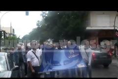 Στην παραλία του Βόλου για την ΕΡΤ και σήμερα, παρά τη βροχή