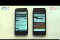 iOS beta 7 vs iOS 6: Δοκιμή ταχύτητας