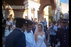 Με …καψώνια και… χαρτούρα ο γάμος Αξιωματικού της ΕΛ.ΑΣ. στα Τρίκαλα