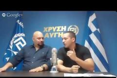 Κόπηκε από την πρώτη προβολή της η πολιτική εκπομπή της Χρυσής Αυγής [video]