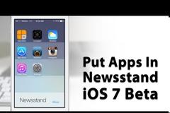 Ios 7 :Ένα bug σας επιτρέπει να τοποθετήσετε τις εφαρμογές μέσα στο Περίπτερο
