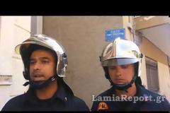 Λαμία: Πυρκαγιά σε εγκαταλελειμμένο σπίτι στην Ησαΐα