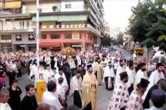 3322 - Η Δράμα υποδέχθηκε την Ιερά Εικόνα της Θεοτόκου Άξιον Εστιν (αποκλειστικές φωτογραφίες - video)