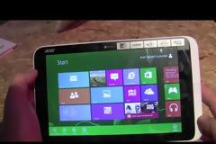 Acer Iconia W3: Το πρώτο Windows 8 tablet με οθόνη 8.1 ιντσών