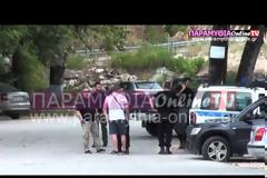 Το αυτοκίνητο που παράτησαν στην Γλυκή οι δραπέτες των φυλακών Τρικάλων - Δείτε το video