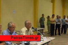 OXI στις απολύσεις από το Δημοτικό Συμβούλιο Πάτρας [video]