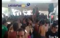 Γέμισαν οι παραλίες της Λέσβου… χορός-τραγούδι-βουτιές