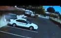 VIDEO: Αυτοκίνητο καρφώθηκε σε δωμάτιο ξενοδοχείου