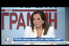 ΝΤ. ΜΠΑΚΟΓΙΑΝΝΗ: ΚΑΠΟΙΟΙ ΝΟΜΙΖΟΥΝ ΟΤΙ ΕΙΜΑΣΤΕ ΕΛΒΕΤΙΑ