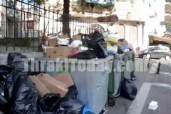 Πνίγηκε από τα σκουπίδια η Ξάνθη! Βρώμα και δυσωδία [video]