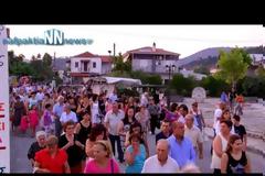 Σε κατανυκτική ατμόσφαιρα η Λιτάνευση της Ιερής Εικόνας της Αγίας Παρασκευής στο Τρίκορφο Ναυπακτίας…