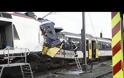 Ελβετία: Νεκρός ανασύρθηκε ο ένας μηχανοδηγός! Δείτε βίντεο