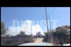 Πύρινη κόλαση στο Μαρκόπουλο - Kινδυνεύουν σπίτια