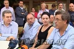 Στους πληγέντες των σεισμών Χρυσοχοΐδης και Σταϊκούρας. Τι ζήτησαν και τι υποσχέθηκαν