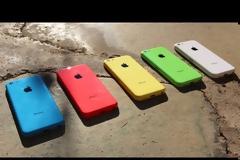 unboxing iphone 5C σε όλα τα χρώματα