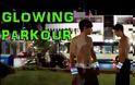 Glowing Parkour: Όταν η τεχνολογία συνάντησε τον αθλητισμό [Video]