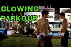 Glowing Parkour: Όταν η τεχνολογία συνάντησε τον αθλητισμό [Video]