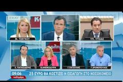 Υπ.Υγείας Άδωνις Γεωργιάδης στο ν ΣΚΑΪ για Γενόσημα και νοσηλεία