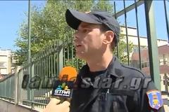 Κάηκε αυτοκίνητο του ΟΤΕ στην Λαμία [video]