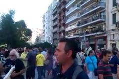 Πάνω από 32.000 άτομα στις πορείες διαμαρτυρίας στη Θεσσαλονίκη.