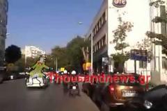 Σκηνικό πολέμου στη Θεσσαλονίκη – Oπαδοί του ΠΑΟΚ όρμηξαν στα γραφεία της Χρυσής Αυγής για τον Κάτσε
