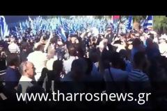 Ναζιστικοί χαιρετισμοί από τη Χρυσή Αυγή σε Μελιγαλά και Γιαννιτσά...!!!
