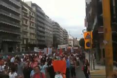 Θεσσαλονίκη: Τεράστια προσέλευση στο πανεκπαιδευτικό συλλαλητήριο - Δείτε βίντεο από την πορεία