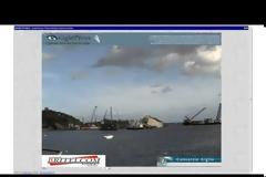 Tο Costa Concordia είναι και πάλι «όρθιο» - Από τα ξημερώματα δεσπόζει στην είσοδο του λιμανιού του νησιού Τζίλιο