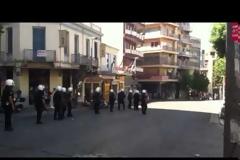 Βγήκαν όπλα έξω από τα γραφεία της Χρυσής Αυγής [foto - video]