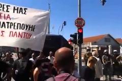 Μεγάλη διαδήλωση κατά της διαθεσιμότητας στη Θεσσαλονίκη - Οι διαδηλωτές προσπάθησαν να φθάσουν στα γραφεία της Χρυσής Αυγής [video]