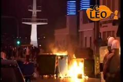 Οι συγκρούσεις με τα ΜΑΤ στη Θεσσαλονίκη