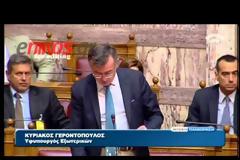 Γεροντόπουλος: Εγκληματική και   ναζιστική οργάνωση η Χρυσή Αυγή [video]