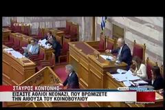 Κοντονής κατά Χρυσής Αυγής