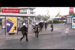 ΠΥΡΟΒΟΛΙΣΜΟΙ ΣΤΗ ΔΑΦΝΗ ΣΕ ΑΝΤΙΦΑΣΙΣΤΙΚΗ ΣΥΓΚΕΝΤΡΩΣΗ