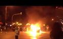 Θεσσαλονίκη: 15χρονα καίνε κάδους στην Εγνατία (VIDEΟ)