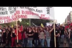 ΤΩΡΑ: Ξεκίνησε η αντιφασιστική πορεία στη Θεσσαλονίκη [video]