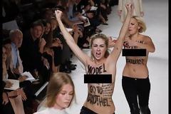 ΒΙΝΤΕΟ-Οι Femen στην επίδειξη της Nina Ricci!
