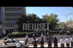 Συγκέντρωση χρυσαυγιτών έξω από τη ΓΑΔΑ μετά από κάλεσμα της Χρυσής Αυγής - Δείτε video-φωτο
