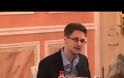 Το πρώτο βίντεο του Έντουαρντ Σνόουντεν από τη Ρωσία δημοσίευσε ο ιστότοπος WikiLeaks