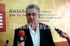 Δημήτρης Κουτσούμπας: «Ο λαός να απομονώσει την Χρυσή Αυγή» [Video]