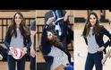 Η Catherine Middleton παίζει βόλεϊ! [video]