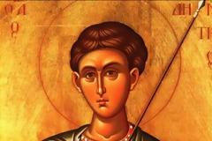 Εορτή του Αγίου Δημητρίου, του Μυροβλήτου.