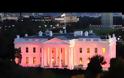 Στα ροζ «ντύθηκε» ο Λευκός Οίκος [Video]