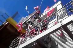 Πάτρα: «PINK THE BRIDGE» στη Γέφυρα Ρίου-Αντιρρίου [video]