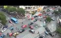 Χαοτική κίνηση σε διασταύρωση στην Κίνα [video]