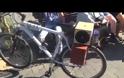 Ποδήλατο με ... ηχοσύστημα έκοβε βόλτες στο Ηράκλειο