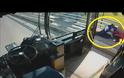 Οδηγός λεωφορείου σώζει γυναίκα με τάσεις αυτοκτονίας [Video]