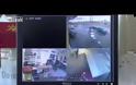 Φορτηγάκι πέφτει μέσα σε μαγαζί [video]