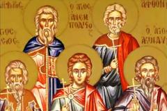 Εορτή του Αγίου Ακινδύνου και των συν αυτώ Μαρτυρησάντων